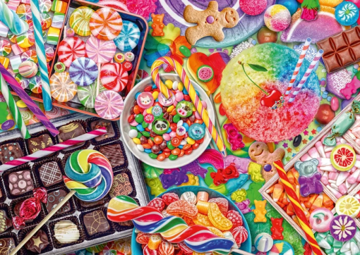 PUZZLE CANDYLICIOUS 1000 PZ - SCHMIDT - immagine 2