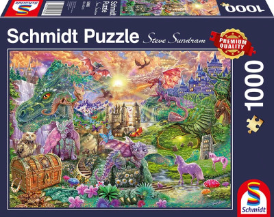 PUZZLE TERRA DEI DRAGHI 1000 PZ - SCHMIDT