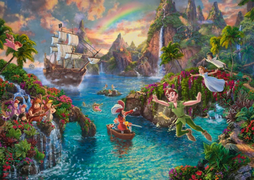 PUZZLE  PETER PAN 1000 PZ - SCHMIDT - immagine 2