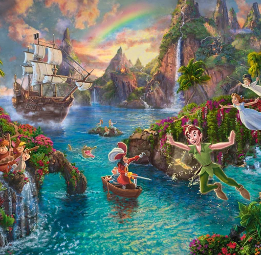 Alternative view of PUZZLE  PETER PAN 1000 PZ - SCHMIDT