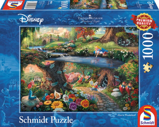 PUZZLE ALICE NEL PAESE DELLE MERAVIGLIE 1000 PZ - SCHMIDT