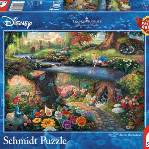 PUZZLE ALICE NEL PAESE DELLE MERAVIGLIE 1000 PZ - SCHMIDT