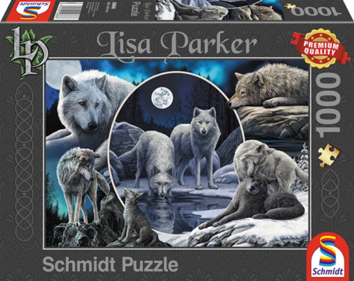 PUZZLE MAGNIFICI LUPI 1000 PZ - SCHMIDT