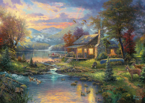 PUZZLE NATURA PARADISIACA 500 PZ - SCHMIDT - immagine 2