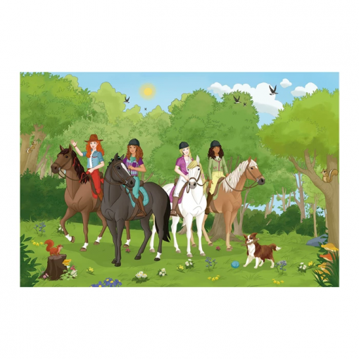 Alternative view of PUZZLE MANEGGIO SCHLEICH 150 PZ CON CAVALLINO - SCHMIDT