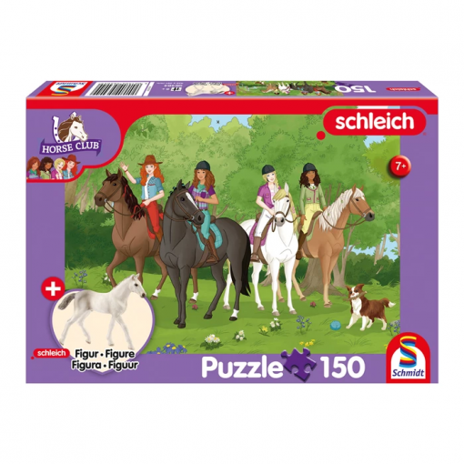 PUZZLE MANEGGIO SCHLEICH 150 PZ CON CAVALLINO - SCHMIDT