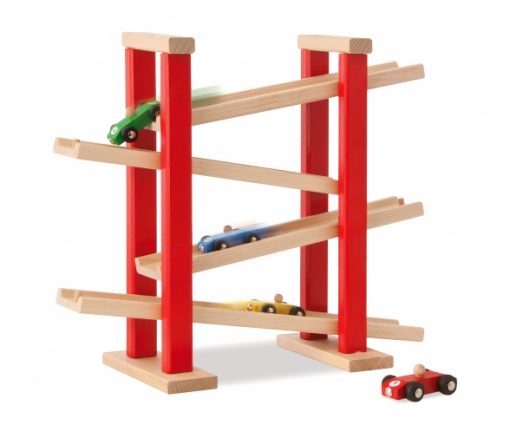 GARAGE PER LE MACCHININE IN LEGNO - EICHHORN - immagine 2