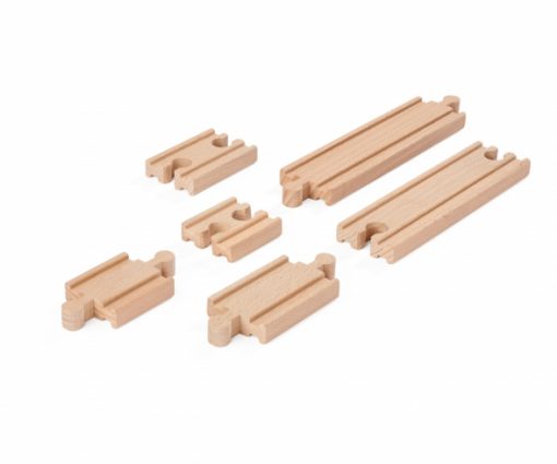 BINARI PER PISTA IN LEGNO - EICHHORN - immagine 2