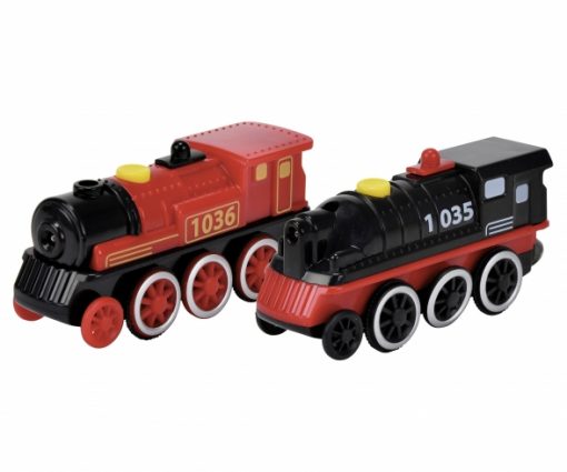 LOCOMOTIVA PER PISTA IN LEGNO ASSORTITE - EICHHORN - immagine 2