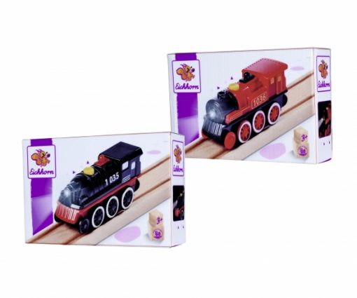 LOCOMOTIVA PER PISTA IN LEGNO ASSORTITE - EICHHORN