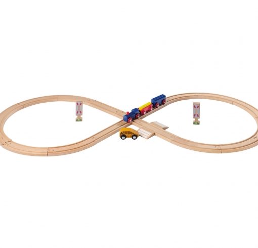 Alternative view of PISTA CON TRENINO IN LEGNO - EICHHORN