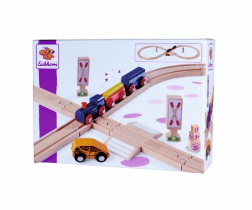 PISTA CON TRENINO IN LEGNO - EICHHORN