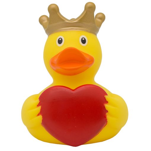 ANATRA DA BAGNO CON CUORE  - LILALU