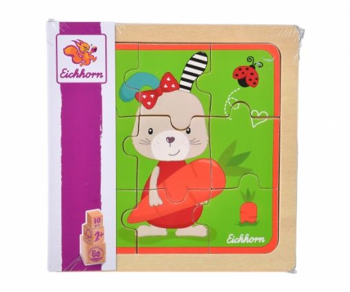 ANIMAL PUZZLE IN LEGNO ASSORTITI - EICHHORN - immagine 4