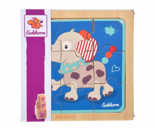 ANIMAL PUZZLE IN LEGNO ASSORTITI - EICHHORN - immagine 3