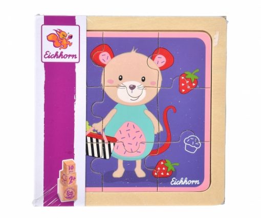 ANIMAL PUZZLE IN LEGNO ASSORTITI - EICHHORN - immagine 2