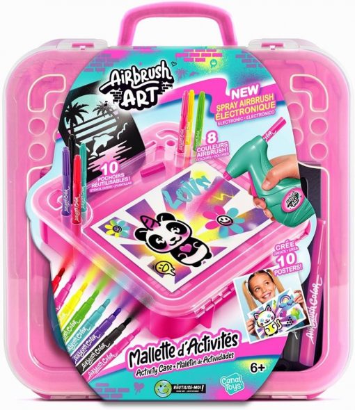 AIR BRUSH ART - VALIGETTA - CANAL TOYS