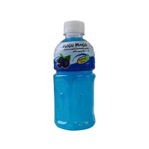 BEVANDA AL RIBES NERO CON PEZZI DI COCCO 320ML - MOGU MOGU