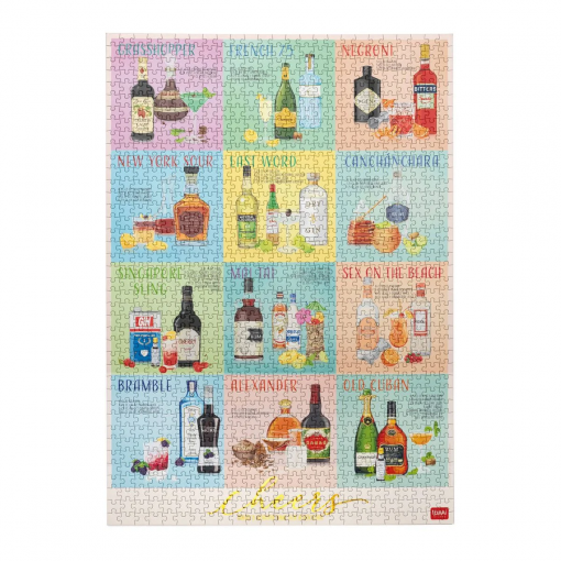PUZZLE COCKTAILS 1000 PZ - LEGAMI