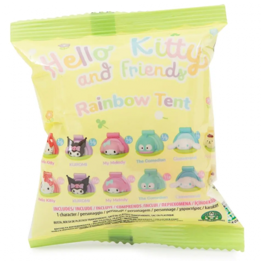 HELLO KITTY AND FRIENDS RAINBOW TENT ASSORTITI - GIOCHI PREZIOSI