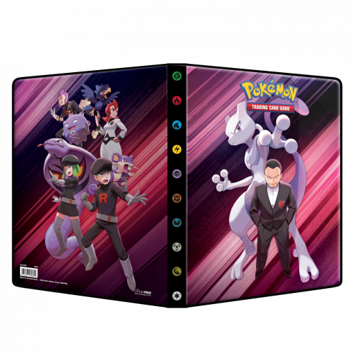 TEAM ROCKET ALBUM 3 ANELLI POKÈMON - ULTRA PRO