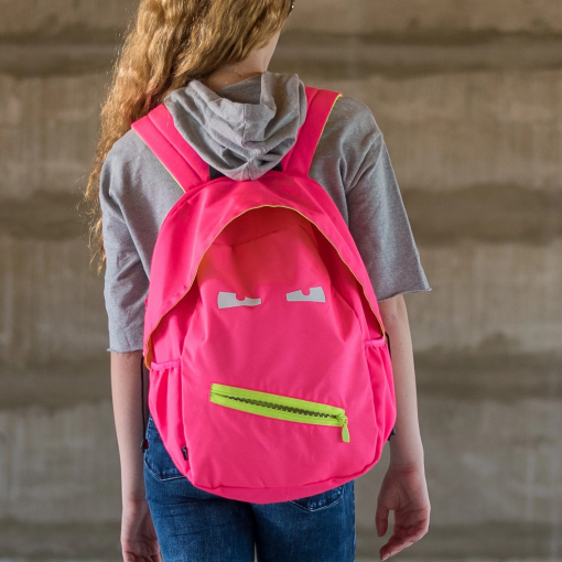 Alternative view of BACKPACK GRILLZ PINK NEON - ZIPIT
