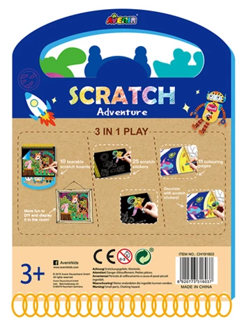 Alternative view of LIBRO ADVENTUR - ASTRONAUTI - SCRATCH