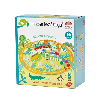 Alternative view of STORY BAG SAFARI CON ACCESSORI - TENDER LEAF