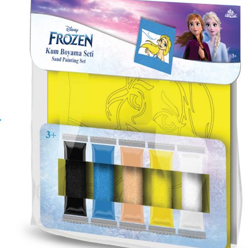 SAND SET PAINTING FROZEN - RED CASTLE