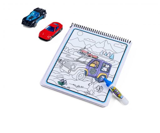 LIBRO DA COLORARE CARS CON PENNA AD ACQUA XL - ART & FUN