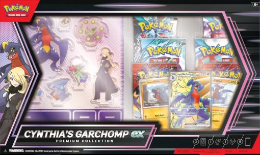 CYNTHIA'S GARCHOMP EX PREMIUM COLLECTION - EN - POKEMON - immagine 2
