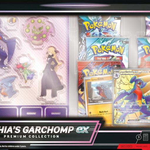 Alternative view of CYNTHIA'S GARCHOMP EX PREMIUM COLLECTION - EN - POKEMON