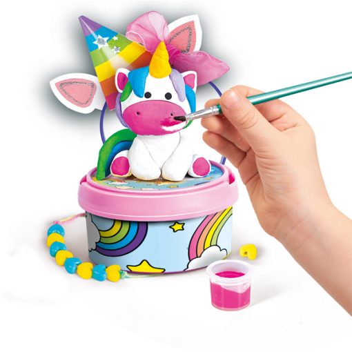 SCATOLA CREATIVA UNICORNO CON ACCESSORI - CLEMENTONI IDEA - immagine 2
