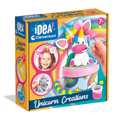 SCATOLA CREATIVA UNICORNO CON ACCESSORI - CLEMENTONI IDEA