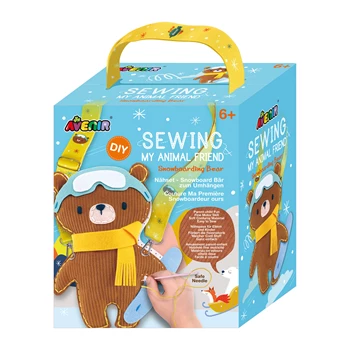 KIT CUCITO CON TRACOLLA - ORSO - AVENIR