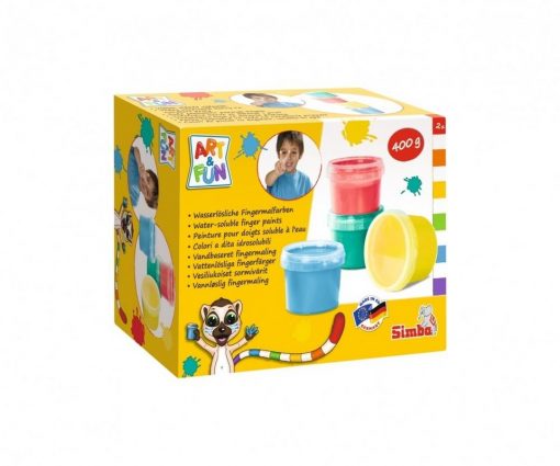 PITTURA PER LE DITA - 400G - ART&FUN - SIMBA
