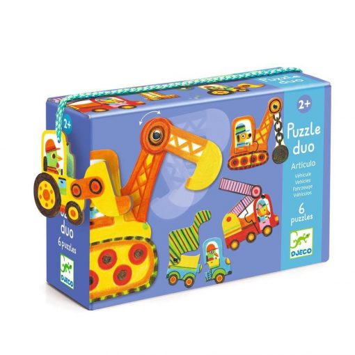 DUO PUZZLE - VEICOLI - DJECO