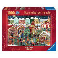 CHRISTMAS MARKET PUZZLE - 1000PEZZI - RAVENSBURGER