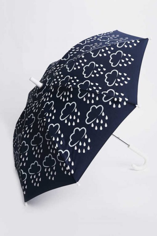 OMBRELLO BLU NOTTE CAMBIA COLORE - GRASS & AIR - immagine 2