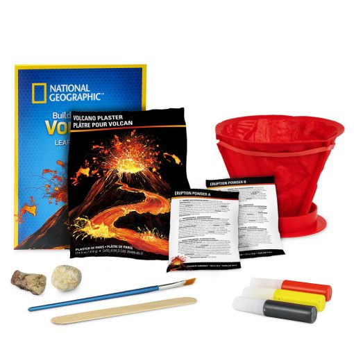 NATIONAL GEOGRAPHIC KIT DI GEOLOGICOVULCANO SCIENCE - GIOCHI PREZIOSI - immagine 3