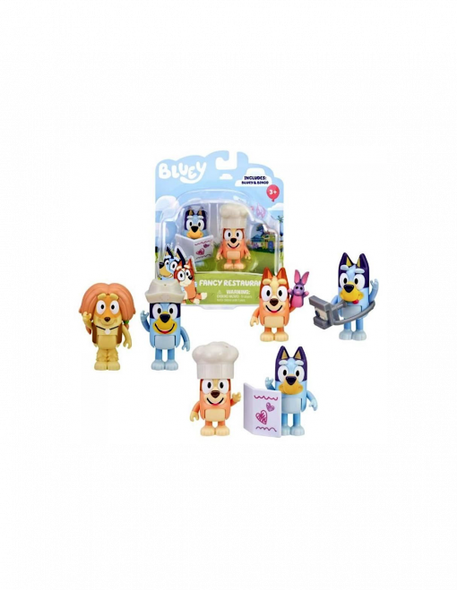 BLUEY 2 PERSONAGGI - GIOCHI PREZIOSI