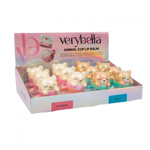 LIP BALM "ANIMAL" ASSORTITI - VERY  BELLA