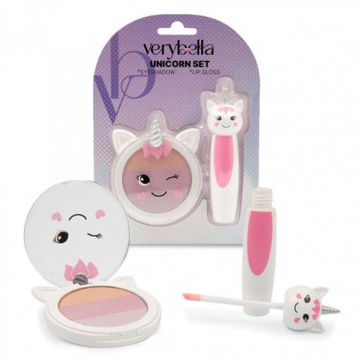 Alternative view of SET UNICORNO OMBRETTO + LIP GLOSS - VERY BELLAZ