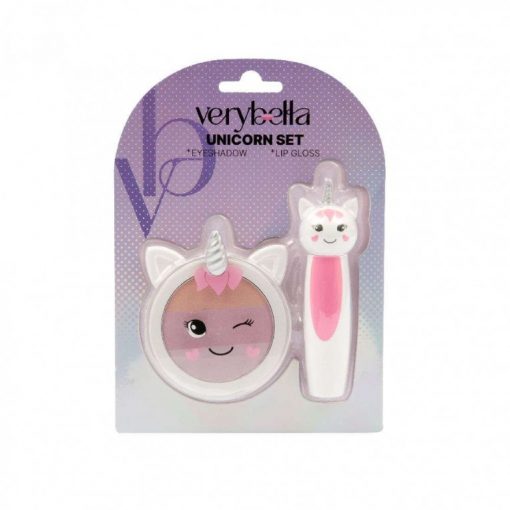 SET UNICORNO OMBRETTO + LIP GLOSS - VERY BELLAZ