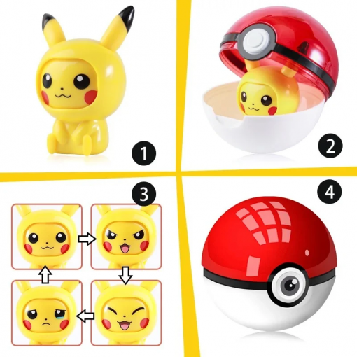 POKEMON BALL  PERSONAGGI ASSORTITI - POKEMON - immagine 2