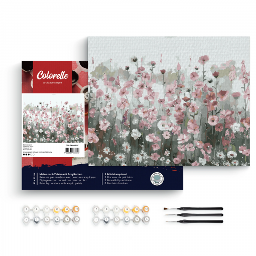 SPLENDORE FLOREALE - PITTURA CON I NUMERI - COLORELLE