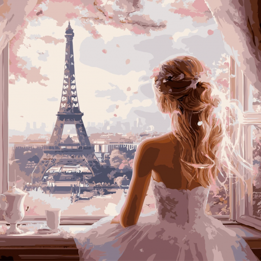 Alternative view of ROSE (PARIGI) - PITTURA CON I NUMERI - COLORELLE