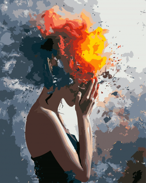 TEMPESTA NELLA TESTA - PITTURA CON I NUMERI - COLORELLE - immagine 2