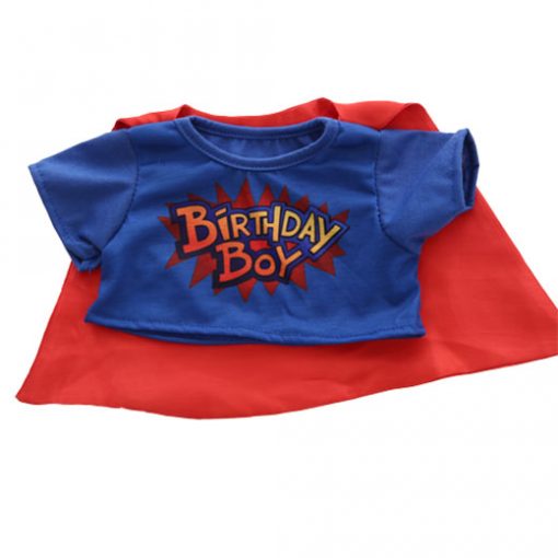 BIRTHDAY HERO BOY OUTFIT - 40CM - MAKE A TEDDY