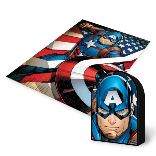 Alternative view of PUZZLE 3D LATTA CAPTAIN AMERICA 300 PZ - GRANDI GIOCHI